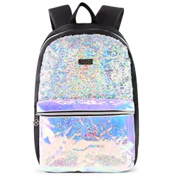 Reversible Glitter Sequin Backpacks Bags For Girls