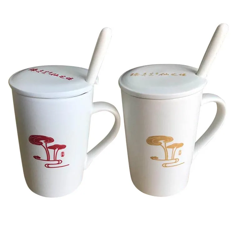 

Reusable porcelain ceramic mug cup with lid ceramic travel cup