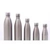 Small Order Stainless Steel 750ml Cola Shape Water Bottle Custom Laser Engraved Logo 17oz 750ml 25oz Etch Silkscreen