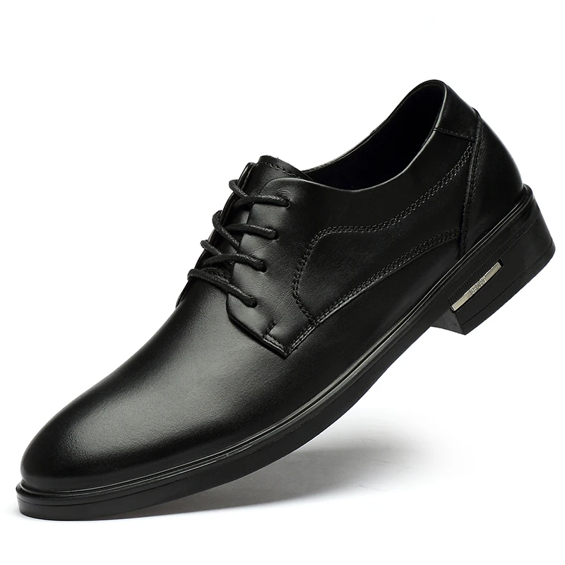 

2021 new men's leather shoes wholesale fashion men's casual leather shoes made in China