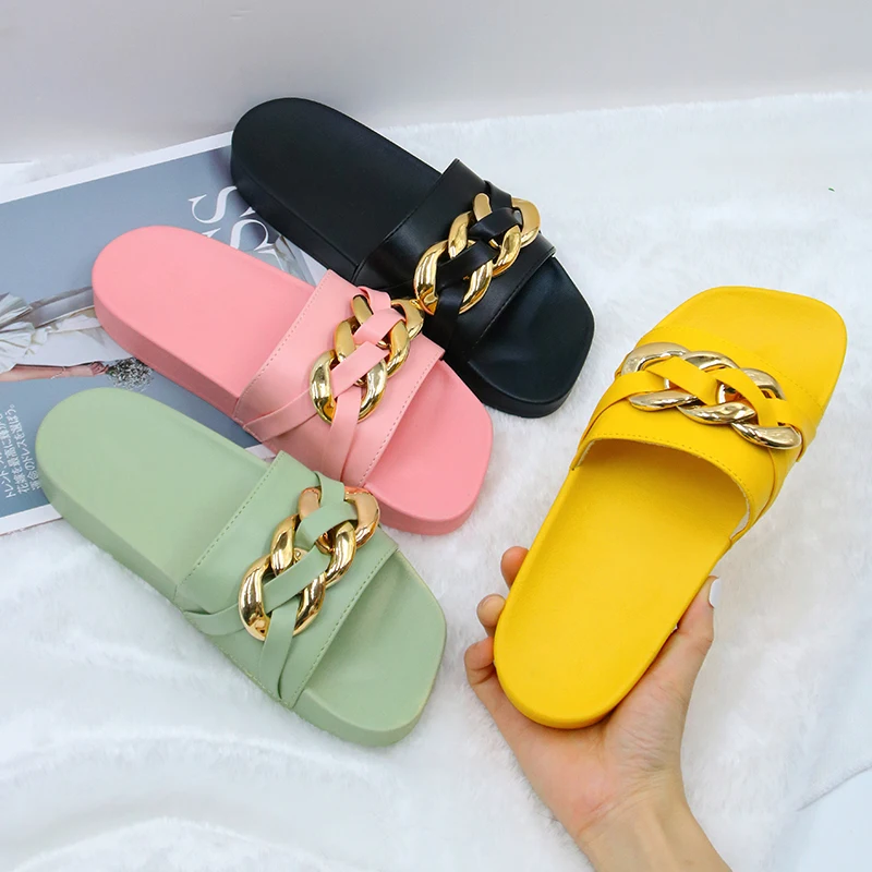 

customization cross trending fashion home slippers beach casual slides slippers for women