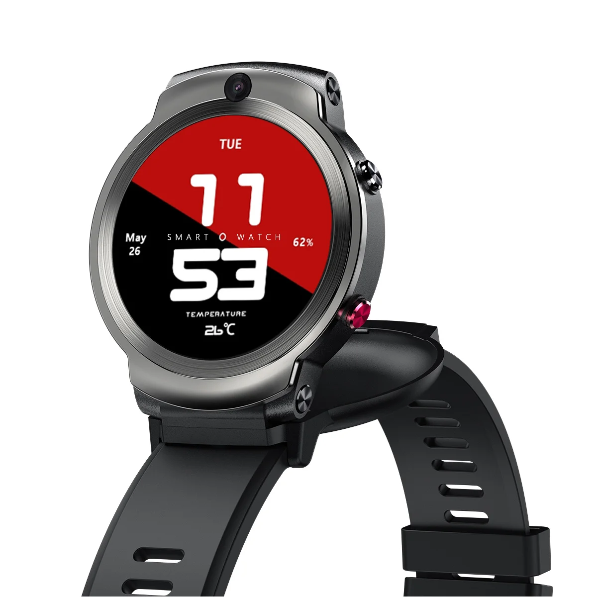 

Android Fitness Sport Smartwatch Phone Sim Card 4G GPS ECG Heart Rate Monitoring Waterproof Smart Watch with Camera