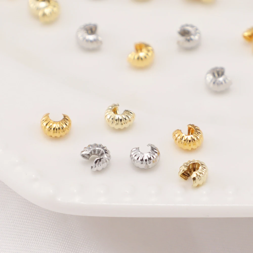 

golden bead material gold filled hollow bezel fashion jewelry materials moon beads brass moon shaped bead