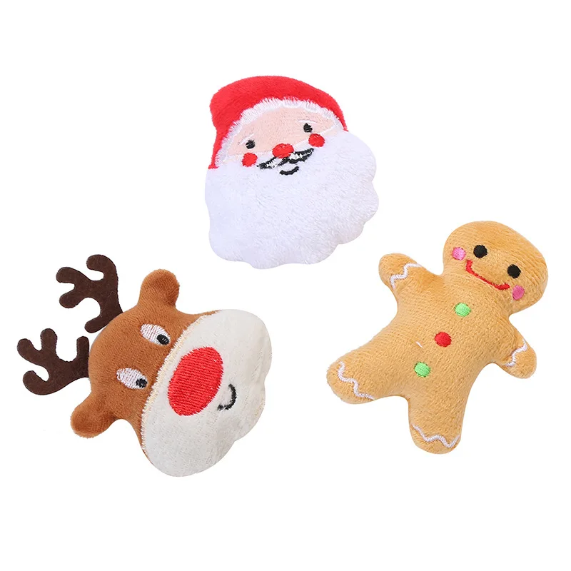 

Pet Products Christmas Dog Toy Plush Dog Toys Chew Funny Pet Training Toy For Cats And Dogs