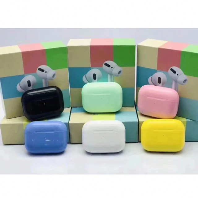 

Macaron for Air pod Pro Beats Promotion Gift Blue-tooth Wirless Earbuds, Blue, green, pink, purple, black, white, yellow