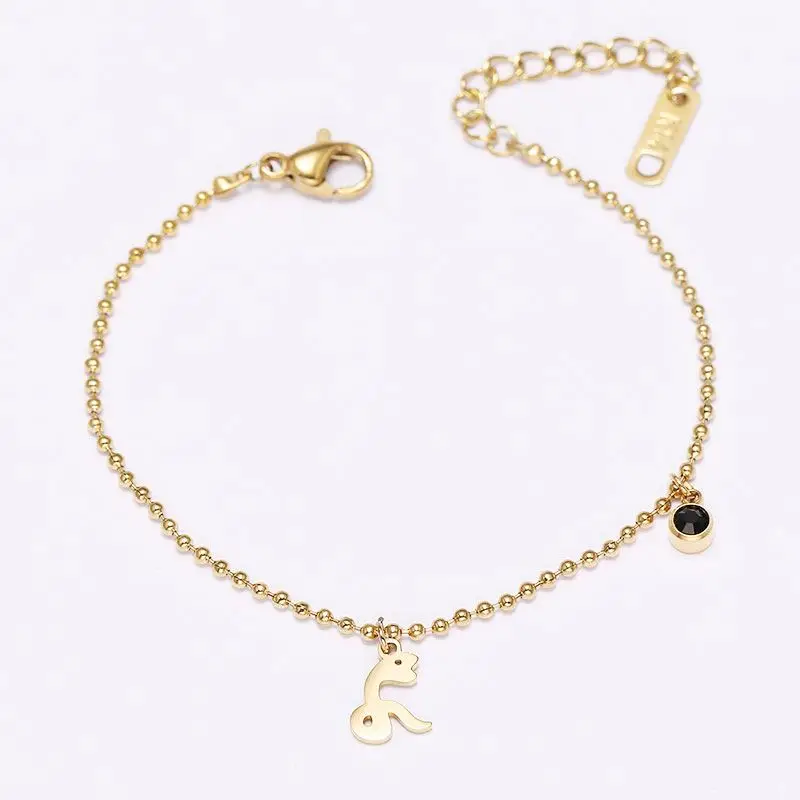 

Latest Fashion Gold Plated Fashion Bead Chain Snake Pendants,Orgonite Pendant Bead Bracelet Cute