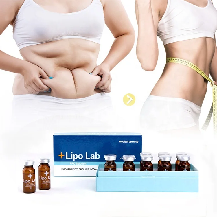 

Lipo Lab PPC Slimming Solution lipolysis injection for Fast Effective Dealing Fat, White liquid(lipolab)