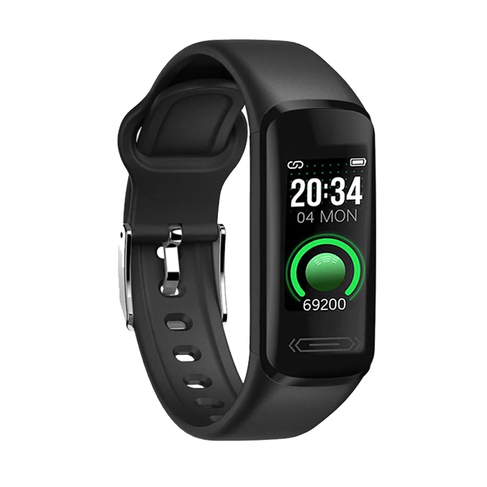 

Shenzhen V101 High Quality Multi Sport Mode Sport Activity Ip68 waterproof Silicone Watch Smart Bracelet Watch, Black