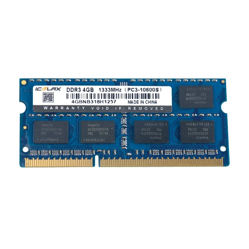 

Laptop Computer Memory Ram PC3-10600 1333MHz UDIMM DDR3 4GB