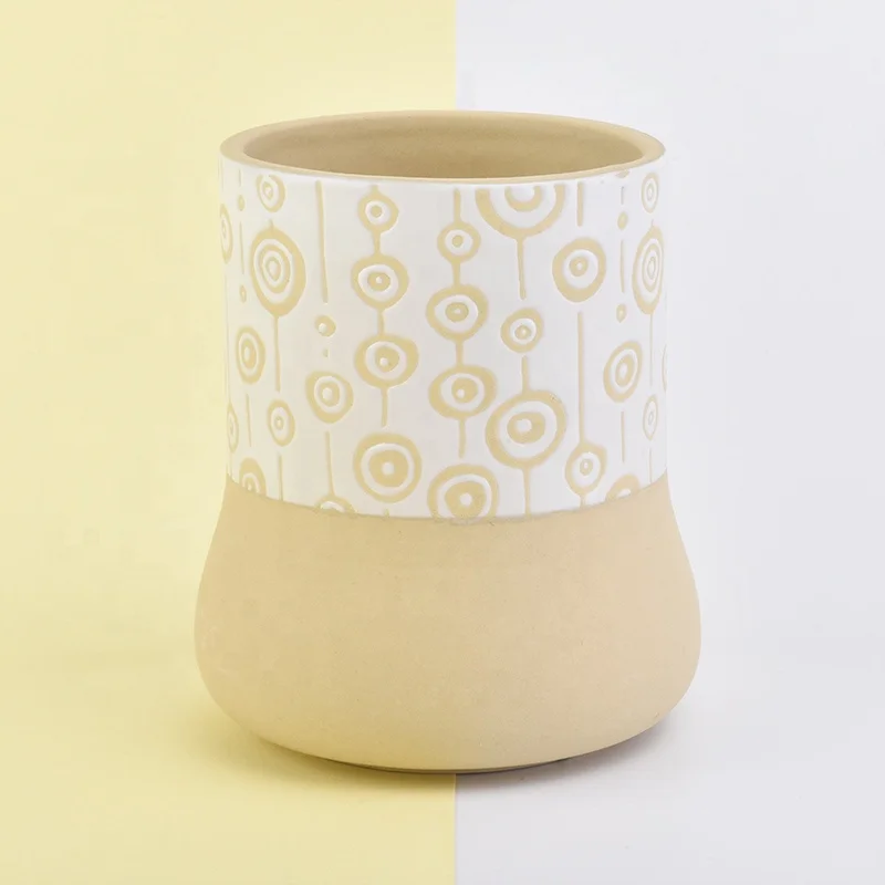 Custom glazed gold tealight candle wick holder