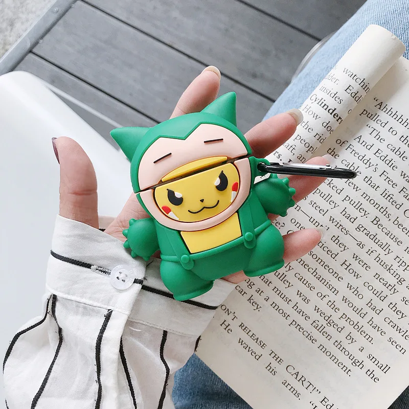 

3D Character Snorlax Cute For Air Pod Cover for Apple Airpods Cases