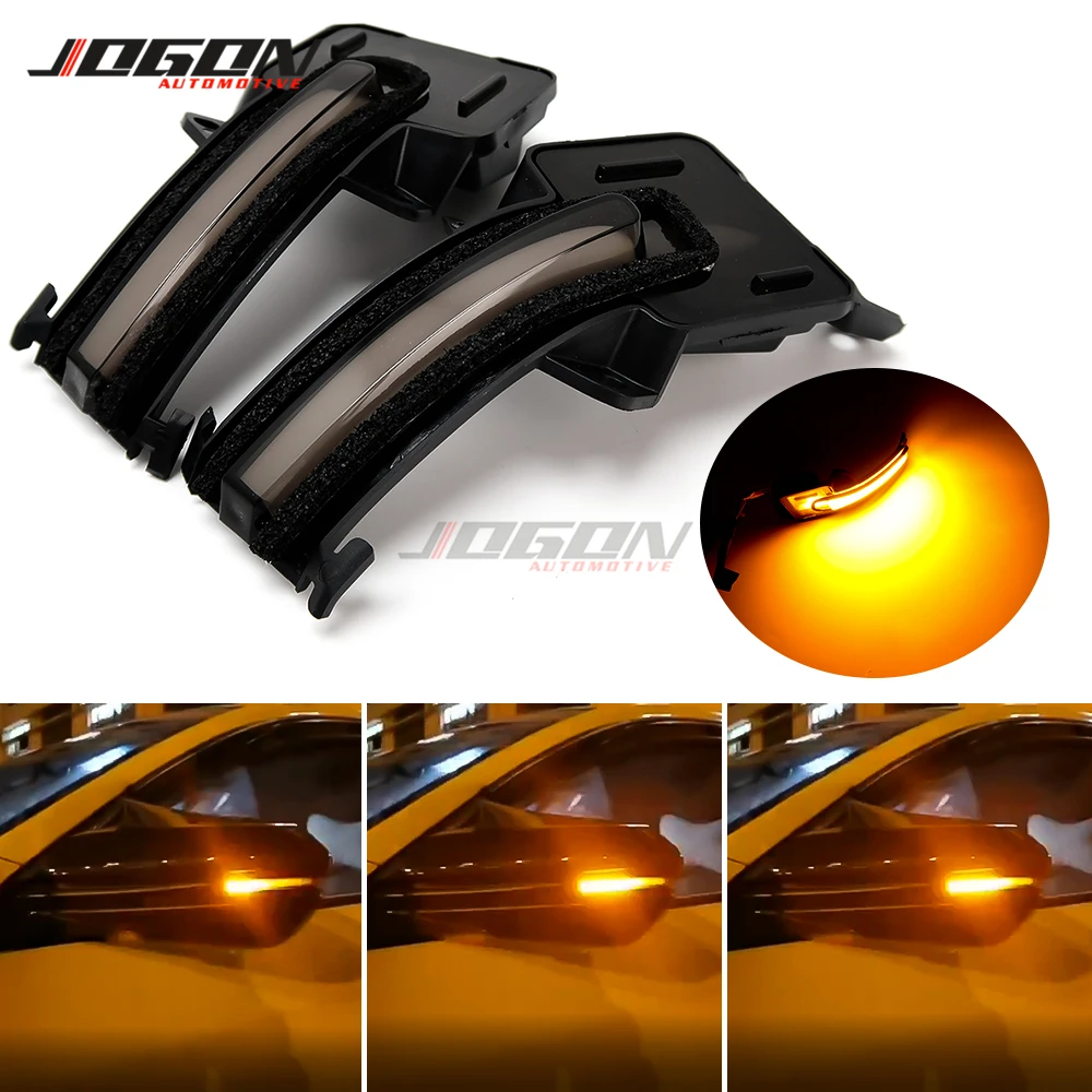

LED Car Side Rearview Mirror Sequential Dynamic Turn Signal Light Blinker Lamp For Civic 10th FC / FK Si Type R 2016-2020