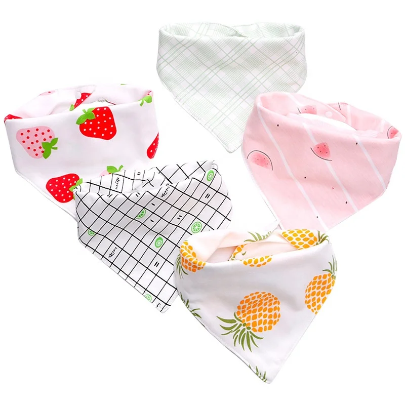 

Cheap Wholesale Summer Cotton Dog Pet Bandana Triangle With Button