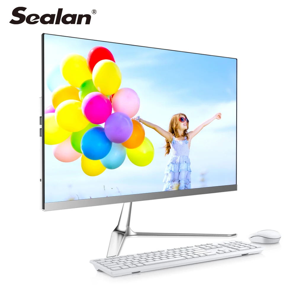 

Sealan 23.8inch core i3 i5 i7 frequency 2.0ghz 3.9ghz optional desktop monoblock all in one pc touch hardware computer