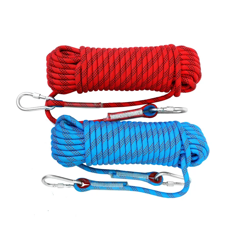 

Outdoor 8MM Military Survival Kit Umbrella Rope Camping POLYESTER ROPE Climbing rope, Customized color