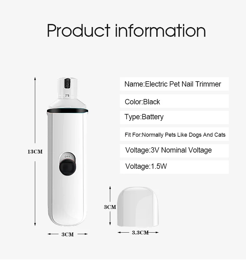 electric nail clipper for dogs
