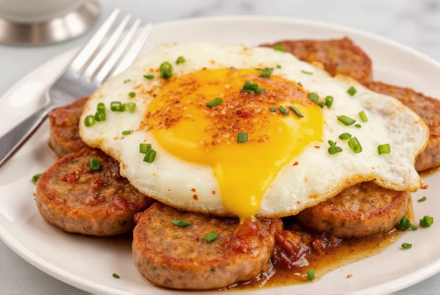 Breakfast Table with Sausage and Gravy