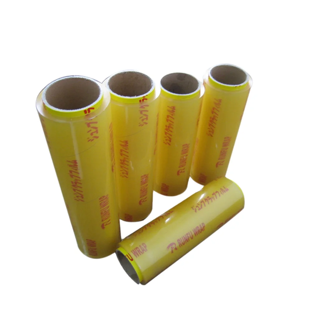 
pvc cling film manufacturer for vegetables and fruits 