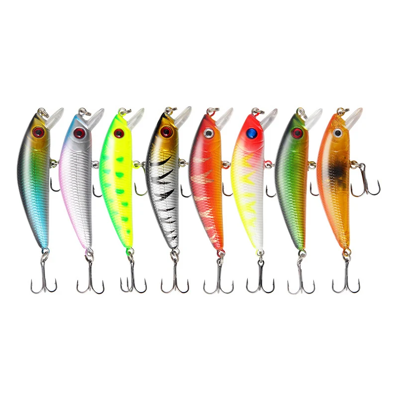 

.Hot style Middle and upper layer 8 color 7.2cm 7.5g ABS hard bait, 8 colors