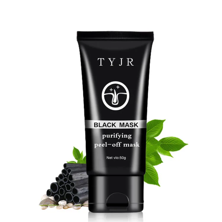 

TYJR High Quality Blackhead Remover Activated Bamboo Charcoal Peel Off Face Mask, Black