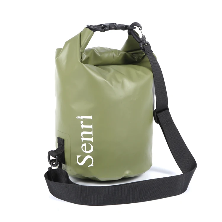 

High Quality 500D pvc custom logo outdoor storage dry bag travel with shoulder strap