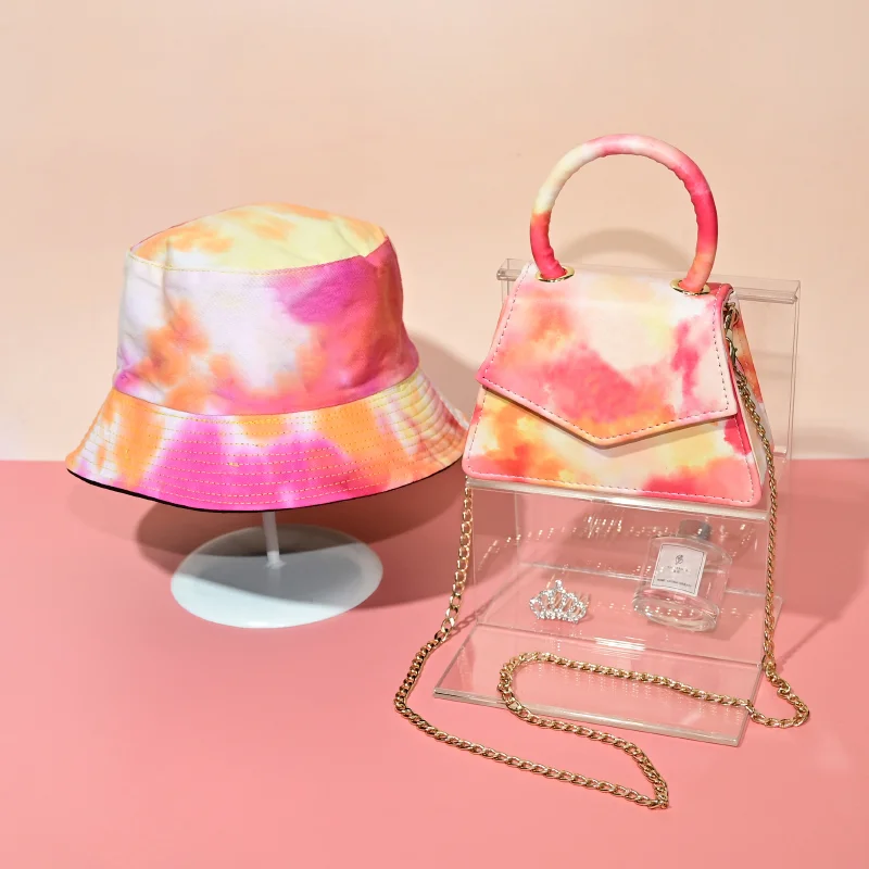 

2021 New Arrivals Hot sell Cute Purses And Handbags hats sets For Women