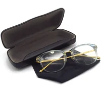 

Eco-Friendly Custom Logo Hard Metal Optical Reading Box Eyewear Spectacle Eye Glasses Case