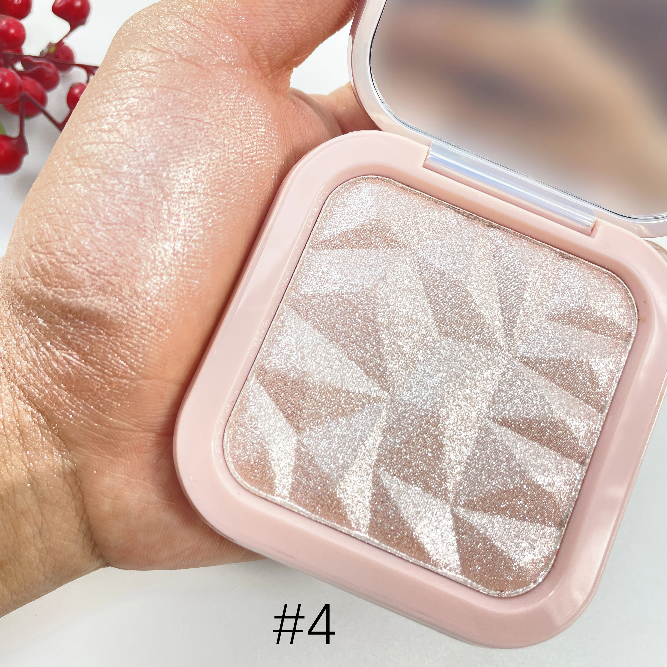 

No Logo Cosmetic Highlighter Shimmer Pigment Highlighter, 8 colors