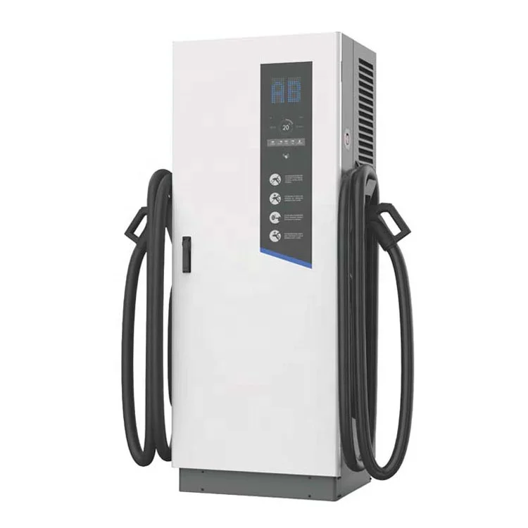 

New ev 60kw charging station double plugs 200A ccs2 fast ev charger with wifi