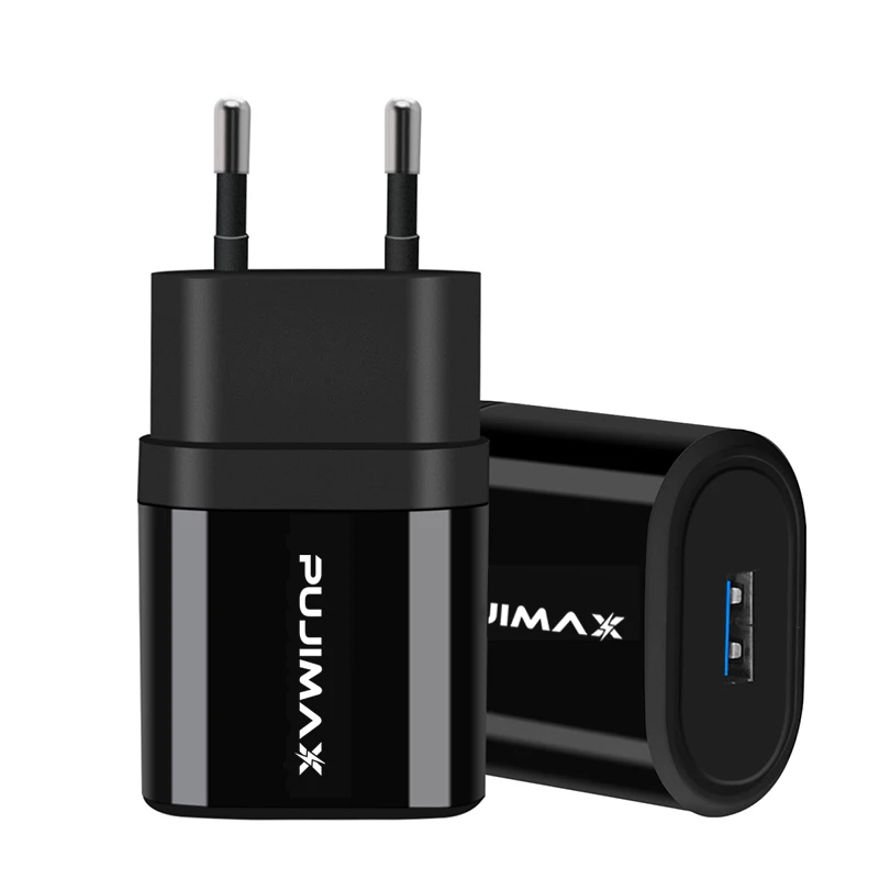 

Free Shipping 5V 2.1A USB Universal Portable Travel Wall Charger for iPhone Samsung, Black