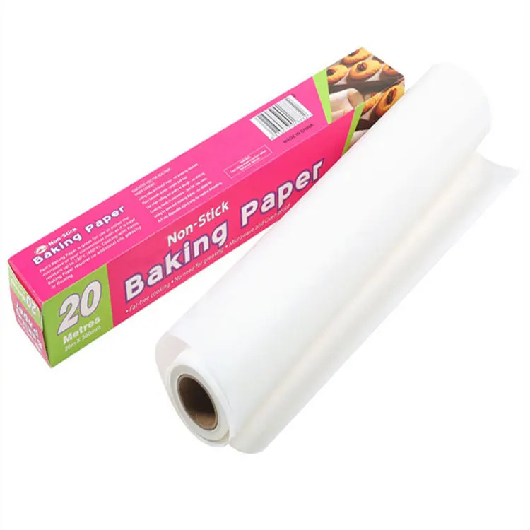 

US Unbleached Air Fryer Parchment Paper Baking Sheets Non-Stick Precut Baking Parchment Suitable Grilling, White