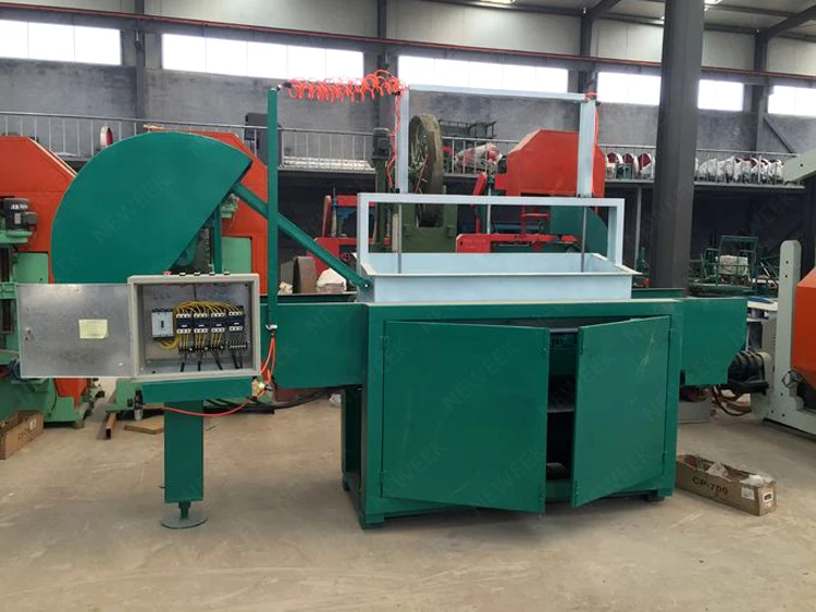 NEWEEK thickness adjustable diesel motor pine wood shaving making machine