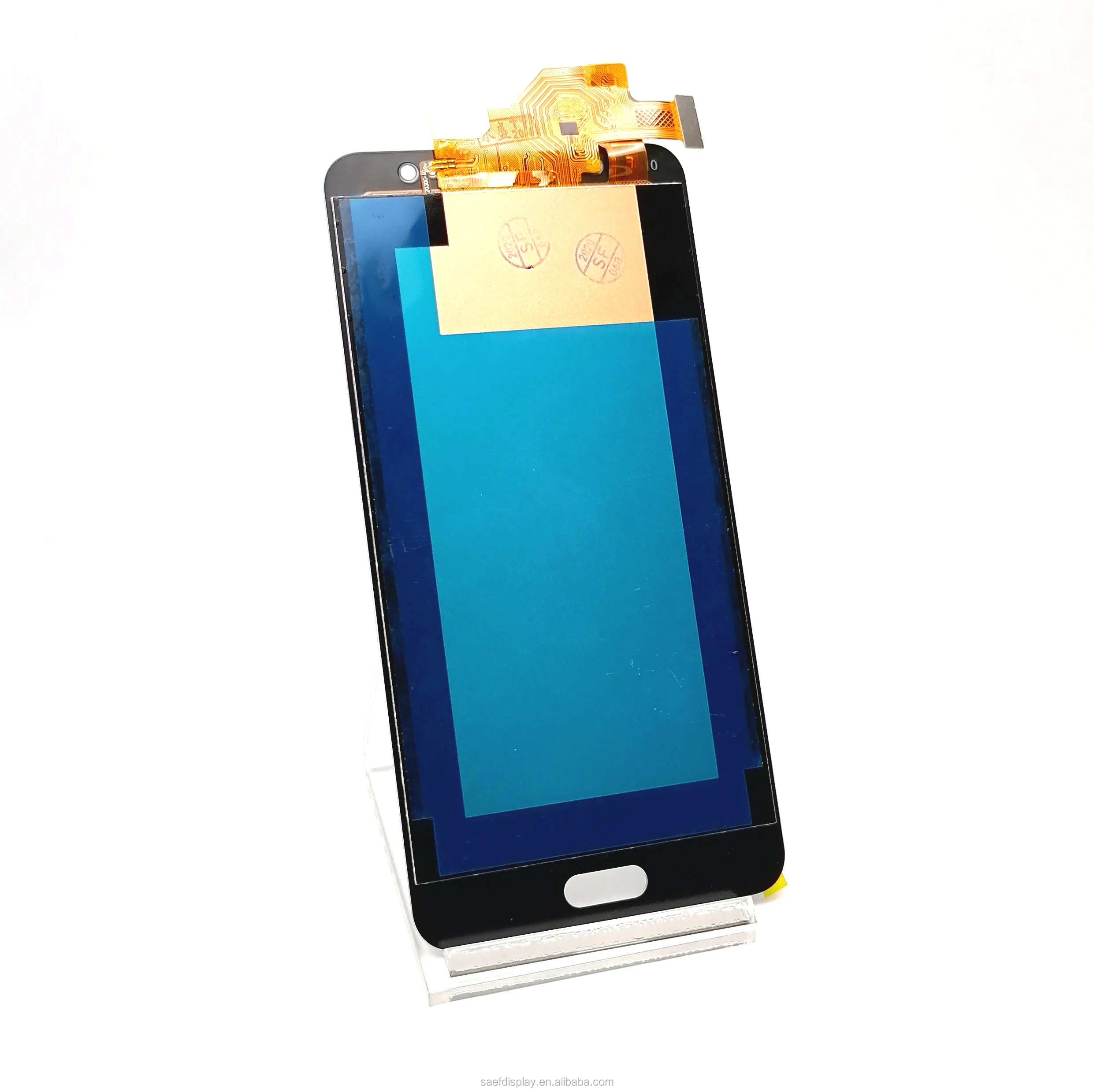 

Wholesale mobile phone lcd screen Digitizer Assembly for Samsung J510 OLED2 lcd pantallas de celular, Black/ gold