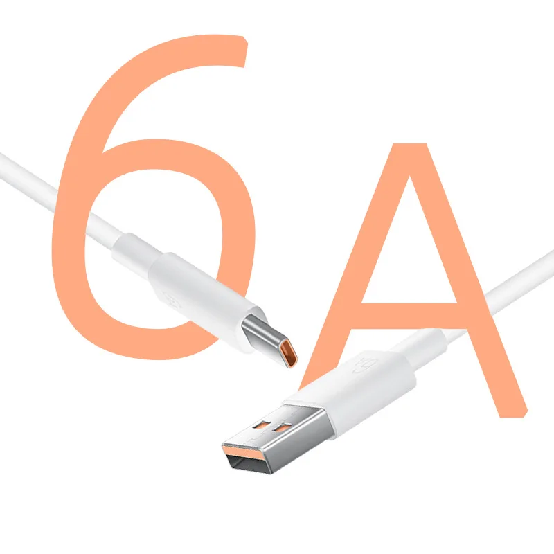 

Custom LOGO 6A Data Cable For huawei Android 6A Super Quick Fast Charging Mobile Phone Data Cable 6A Type C Usb Data Cable