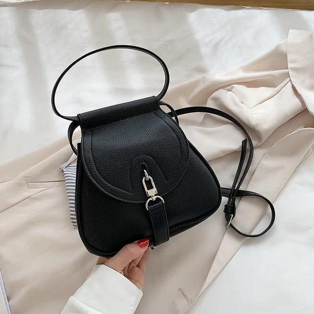 

2021 Design Shape Casual Ladies Crossbody Bag Leather Sling Bags Trendy Women Bags Handbags