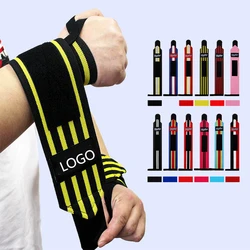Power weight lifting wrist support wraps gym bandage straps