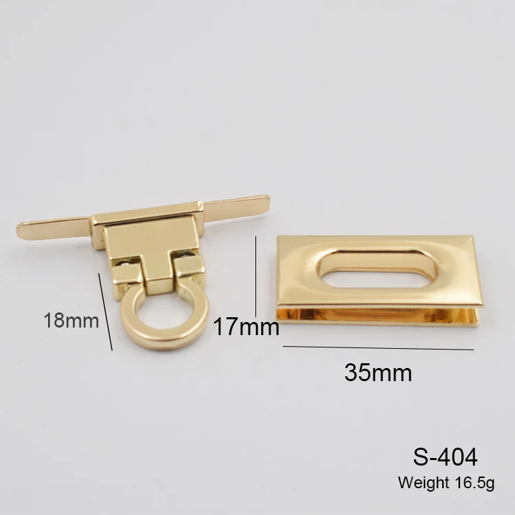 Brand Purse Hardware Lock Bag Metal Clip Lock For Handbag - Buy ...