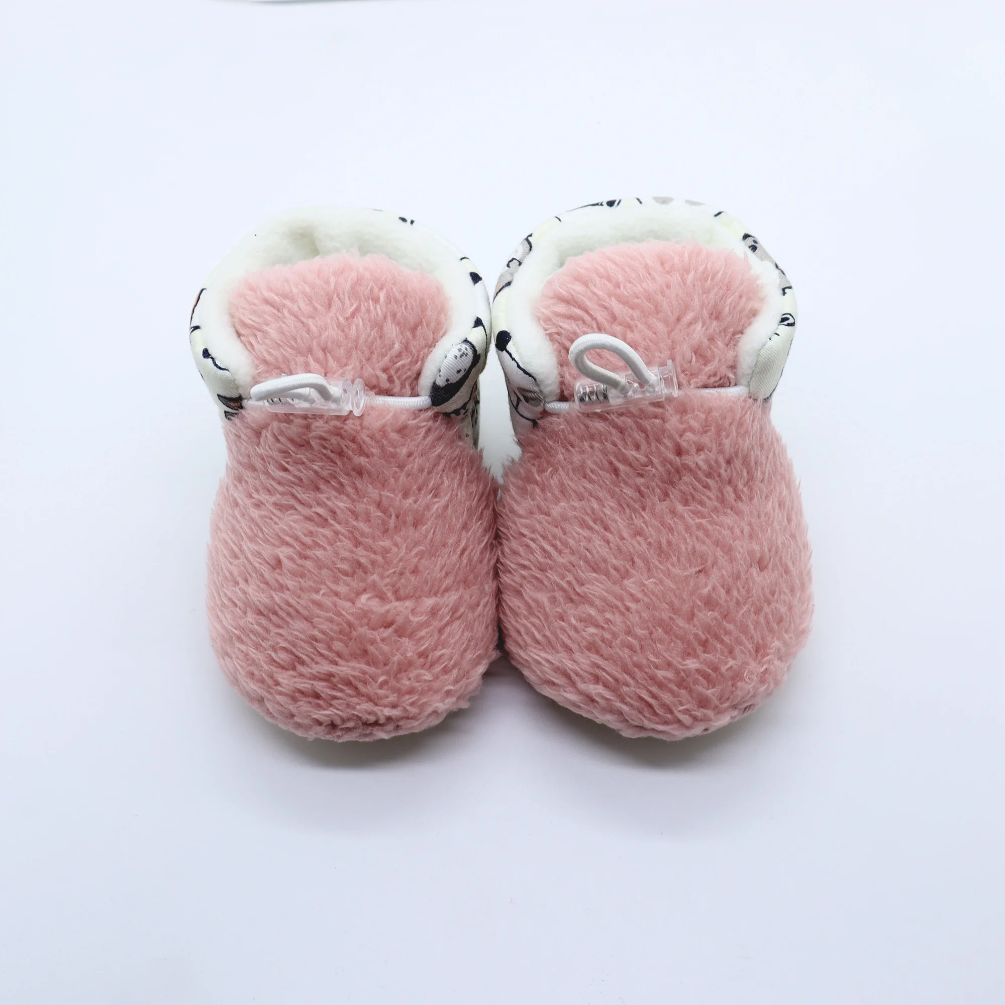 

High Quality New Style Winter Newborn Warm Plush Casual Shoes Pure Color Baby Boots