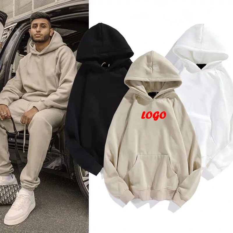 

Shopping On Line Custom Polar Fleece No Drawstring Plain Supima 100% Cotton Men Hoodies, As picture