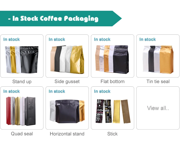 Plain Stand Up Brown Kraft Paper Zip Lock Food Packaging Pouch With ...