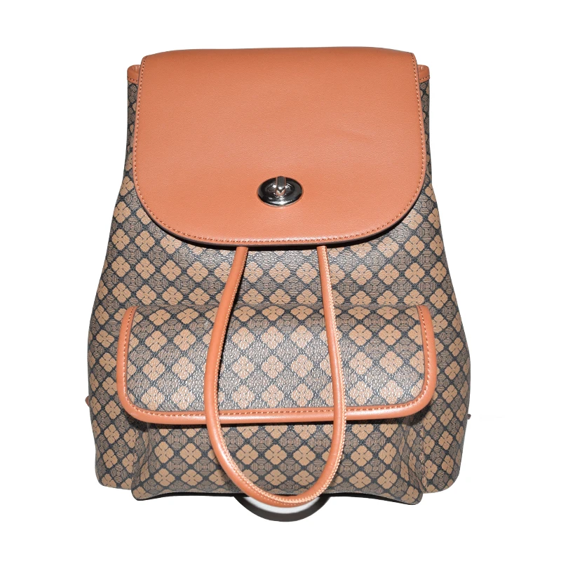 

Wholesale fashion designer school bags vintage travel bag pvc leather backpacks