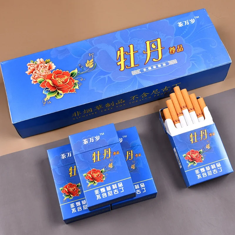 

ESIE Men and Women Healthy Alternative Tobacco Non-tobacco Products Healthy Cigarettes Does Not Contain Nicotine Snow Smoke