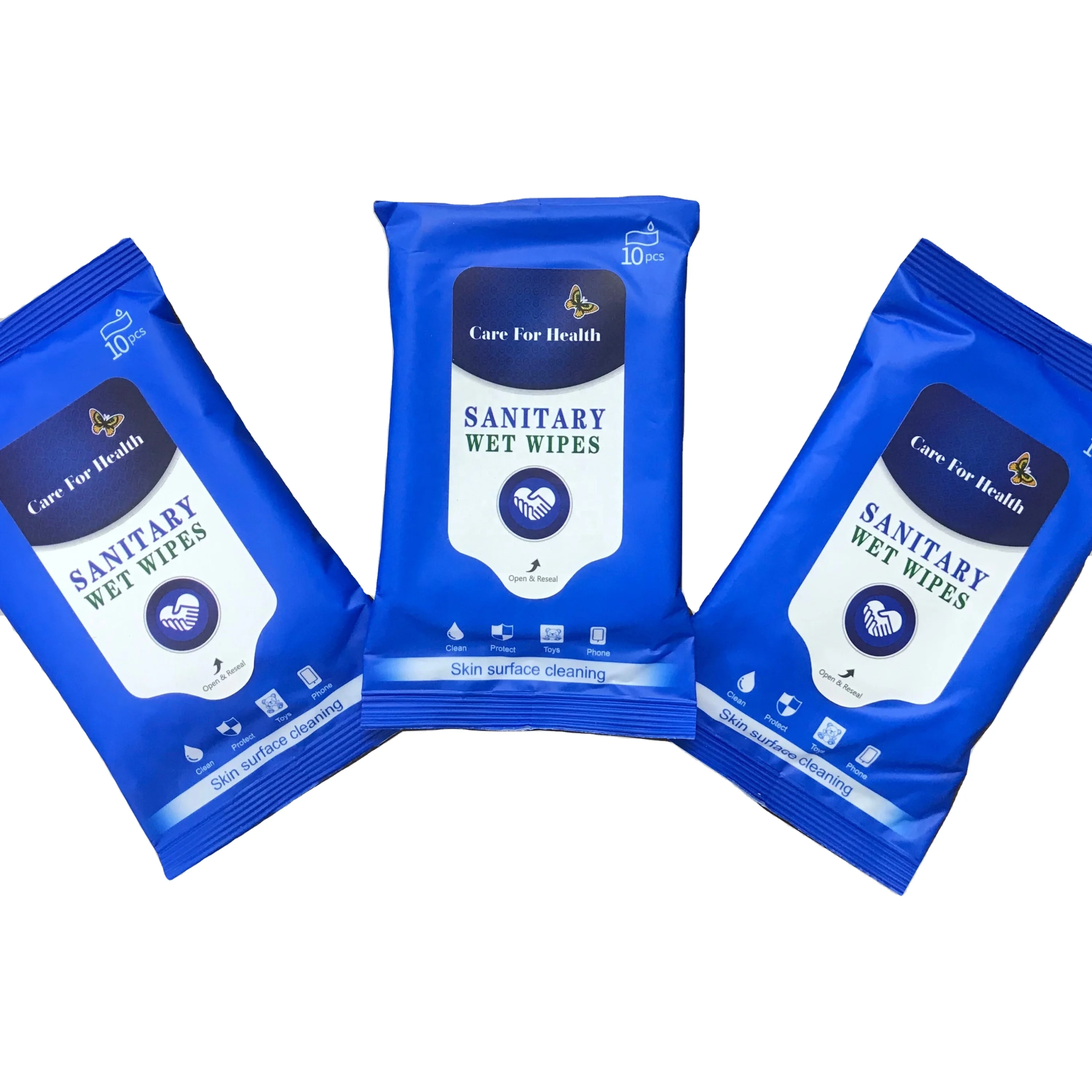 

factory Hot Sale Wholesale wet wipes tissue daily surface cleaning, Customized color