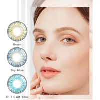 

Realcon China Cheap Fashion Hollywood Luxury Color Eye Contact Lenses Soft Colour Contact Lens With Power