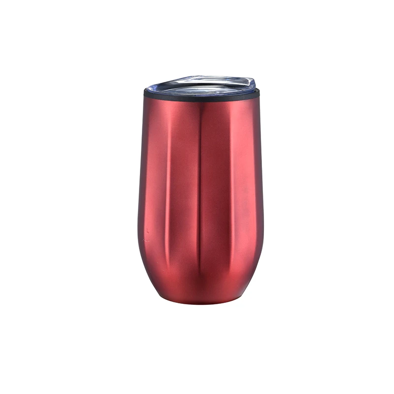 

Vacuum insulated steel wine sublimation tumbler with lid, Customized