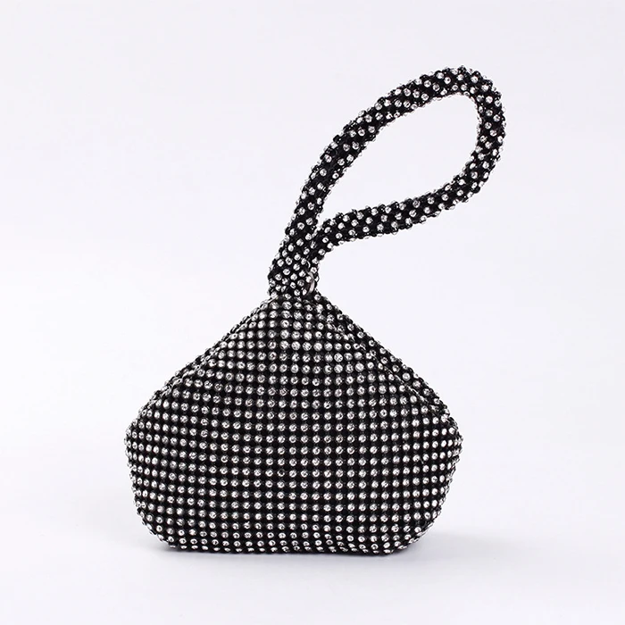 

New Women Handbag Cosmetic Bag Bling Unique Mobile Phone Bag High Quality Diamond Evening Bag, 4 colors