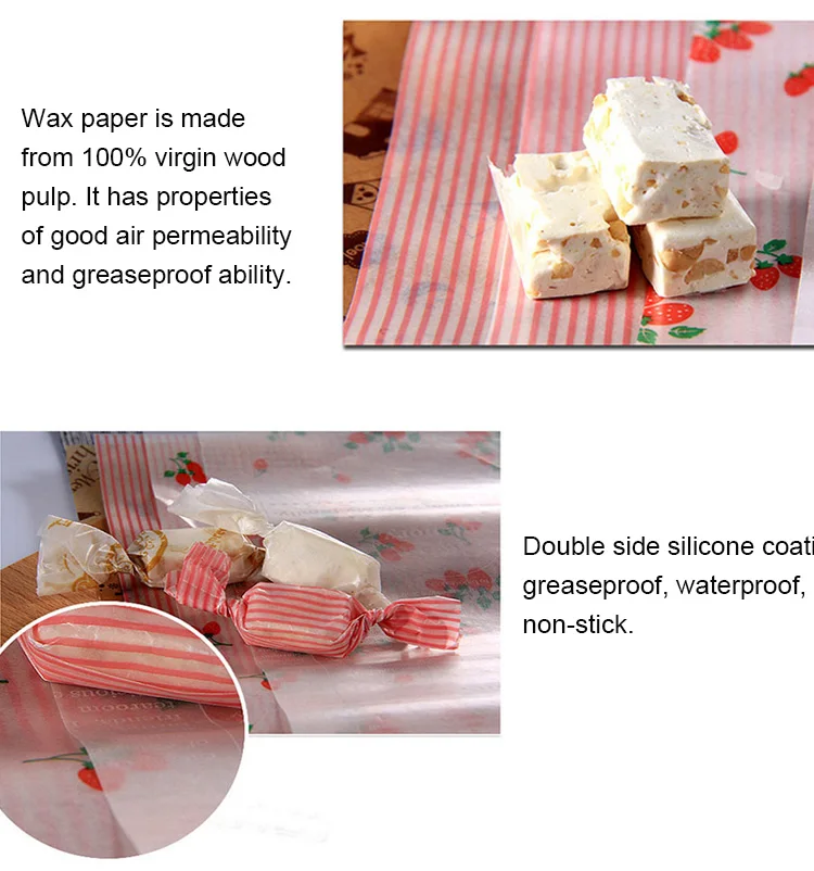Sheets Edible Glutinous Rice Paper Practical Candy Sugar Coated Wrapping  Paper Nougat Edible Paper Transparent Candy Wrapper - AliExpress