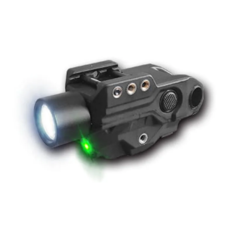 

Defense guns green laser sight USB rechargeable laser flashlight combo shocking laser pointer for Handgun