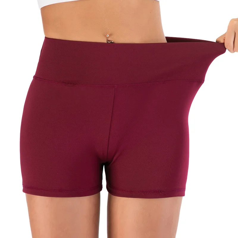 

Fashion New Style wholesale High Waist Women Yoga short leggings Pants Scrunch Butt Running Gym Sport Sweat Wear, Black,red,wine red,navy,grey,light green