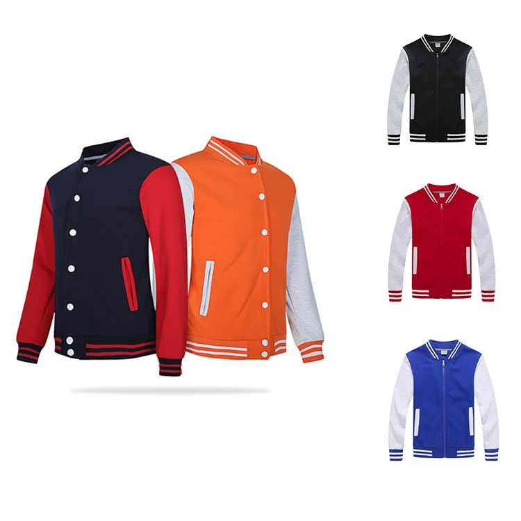 

Cheap wholesale new fashion letterman jacket custom winter spring men jacket